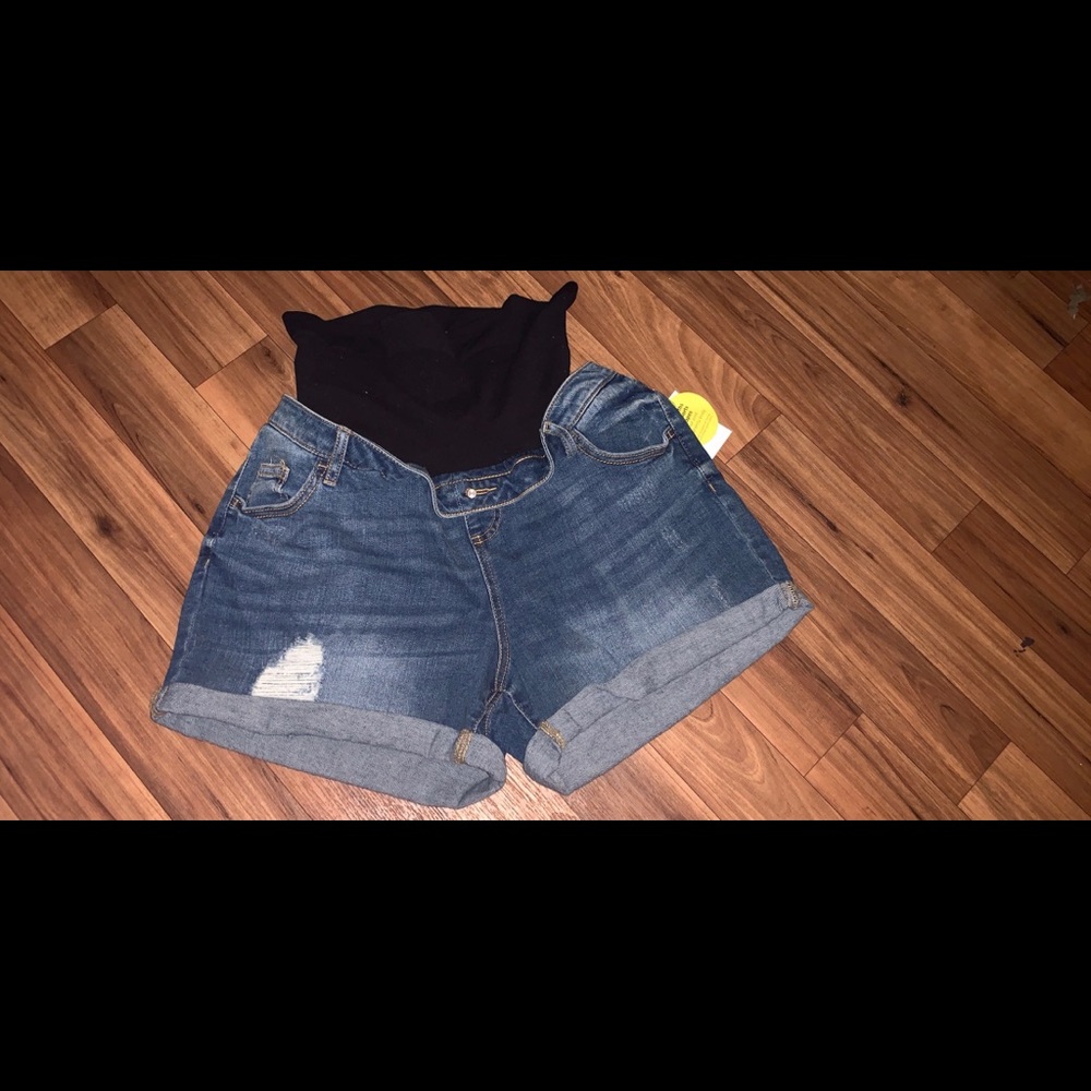 Post pregnancy shorts